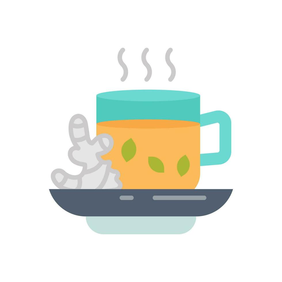 Ginger Tea Icon in vector. illustration vector