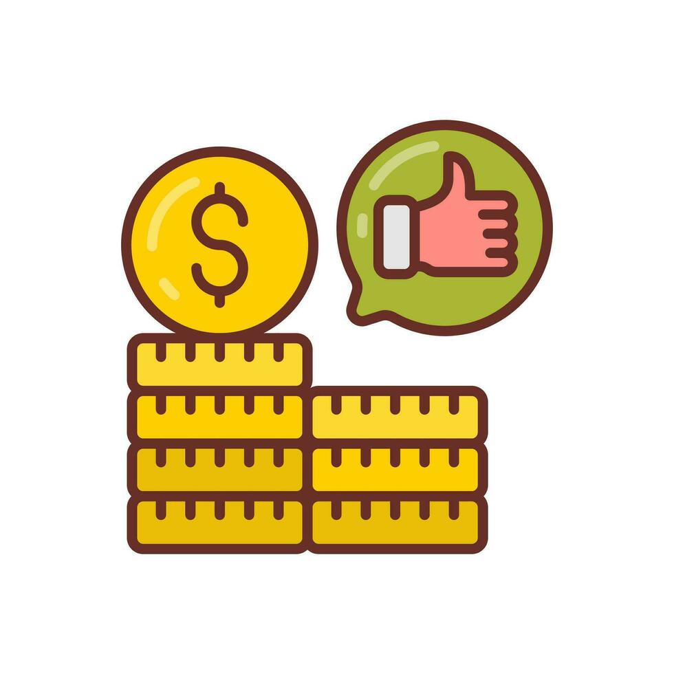 Cost Per Engagement icon in vector. Illustration vector