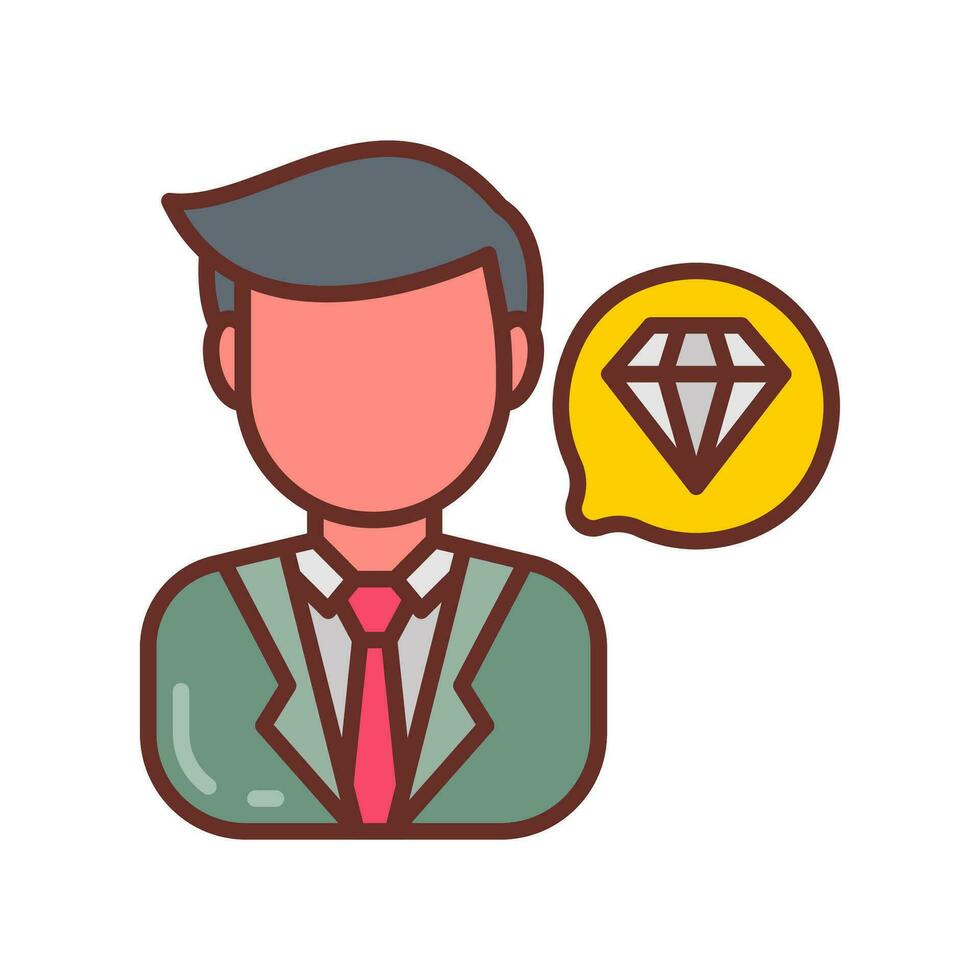 Personal Brand icon in vector. Illustration vector