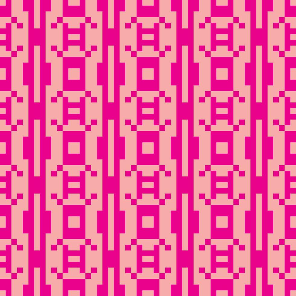 a pink and red geometric pattern vector