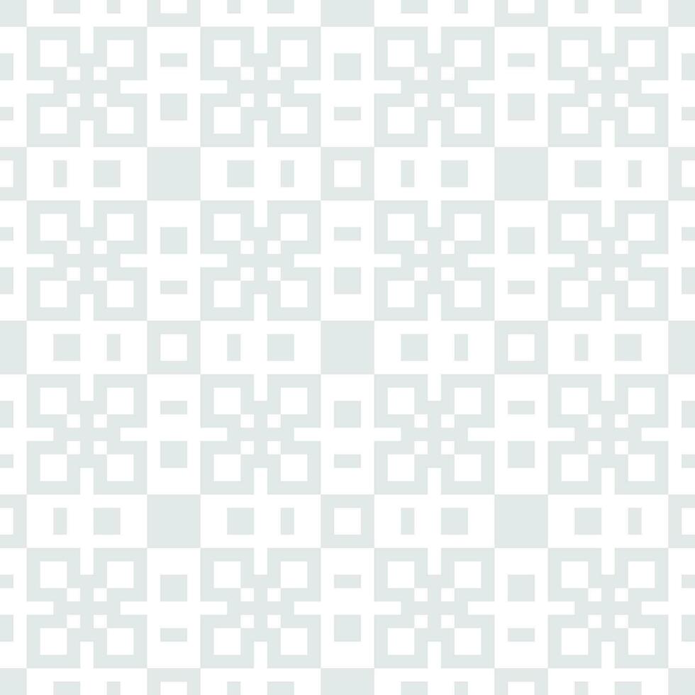 a white and gray patterned background with squares vector