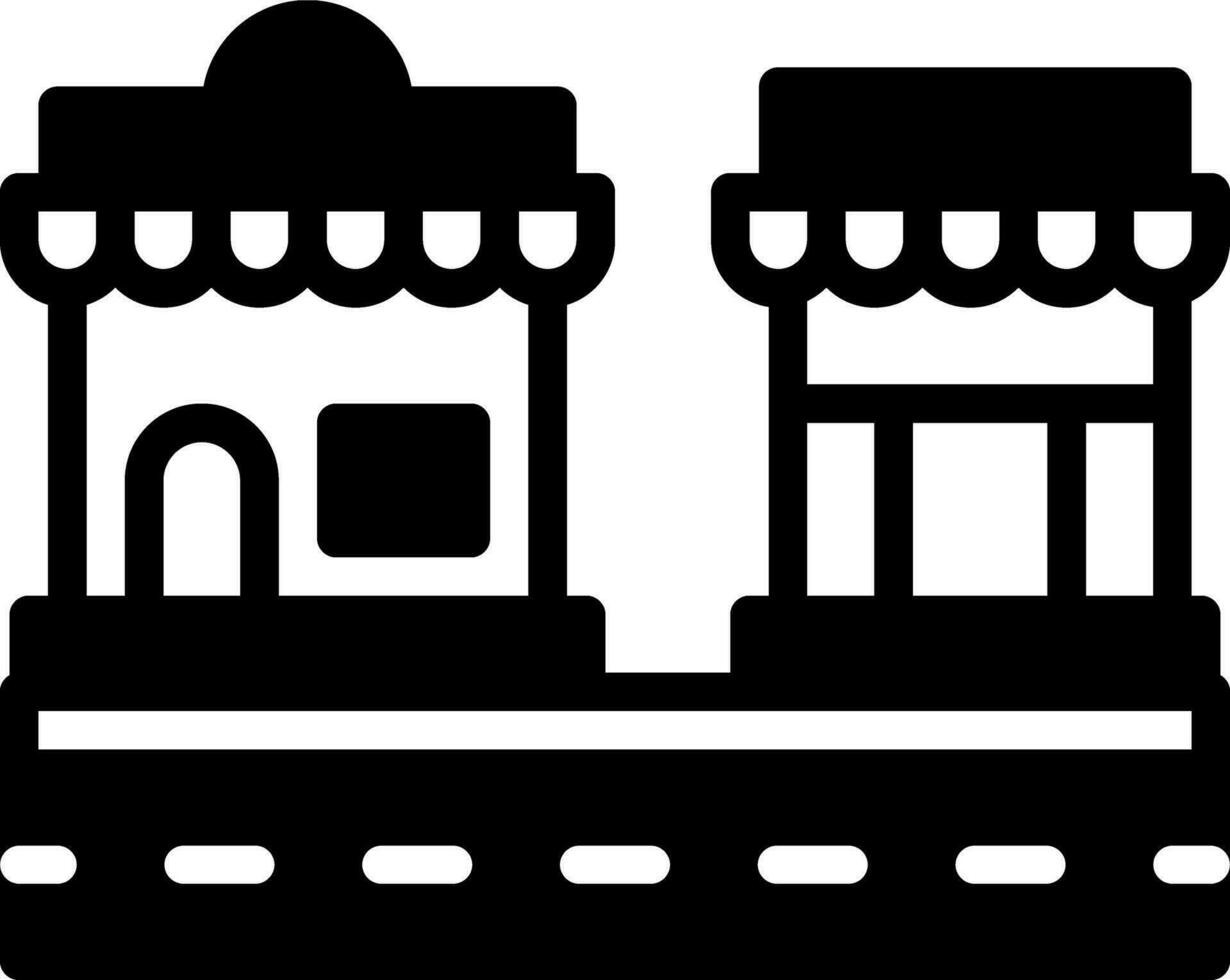 solid icon for outlets vector