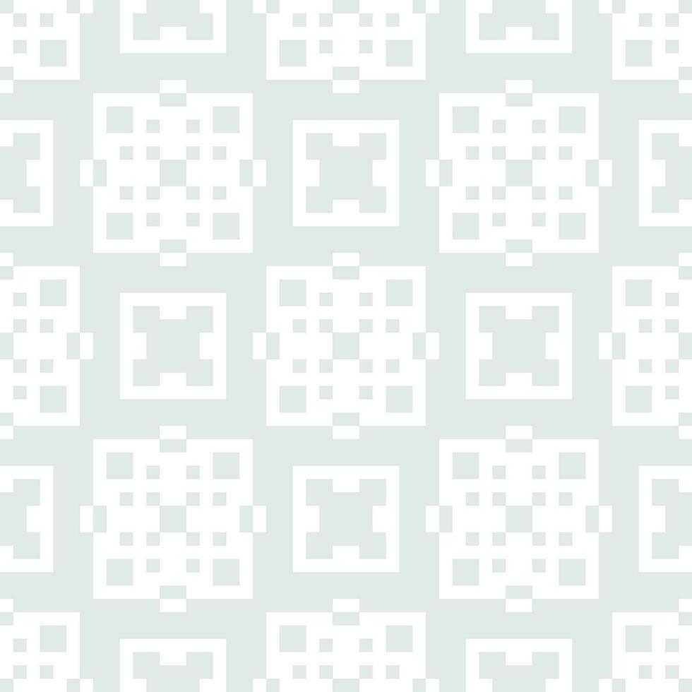 a white and gray patterned background with squares vector