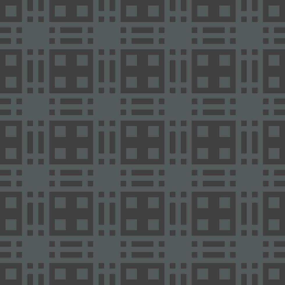 a black and white pattern with squares vector