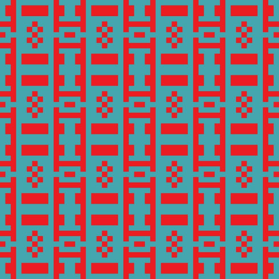 a red and blue geometric pattern 33207232 Vector Art at Vecteezy