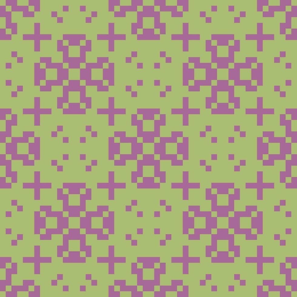 a green and purple pattern with squares vector