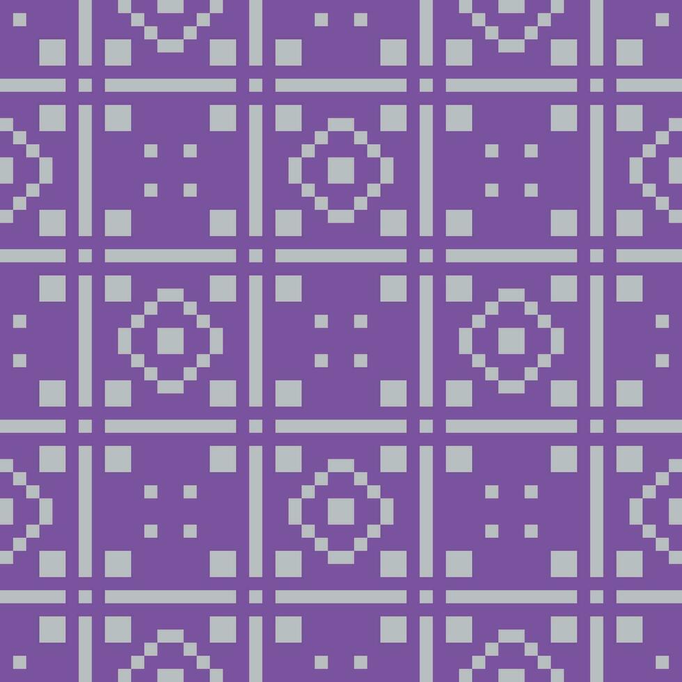 a pixelated purple and gray pattern vector