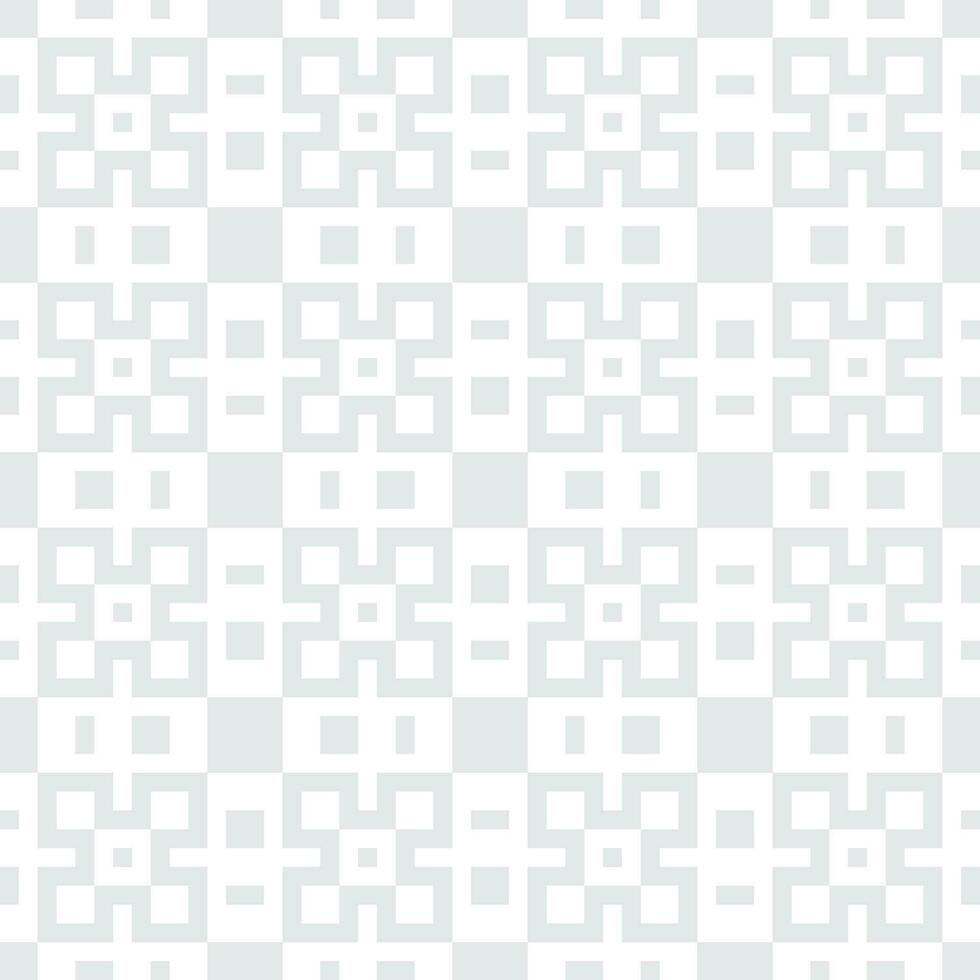a white and gray patterned background with squares vector