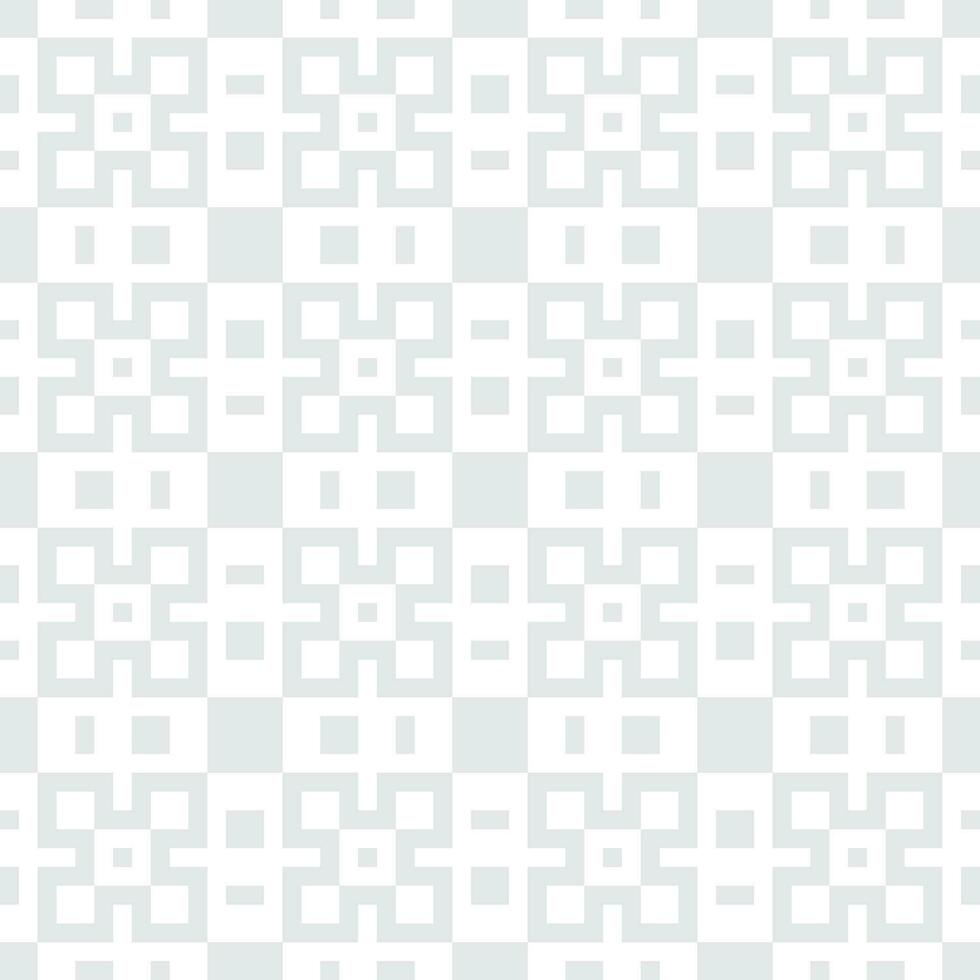 a white and gray patterned background with squares vector