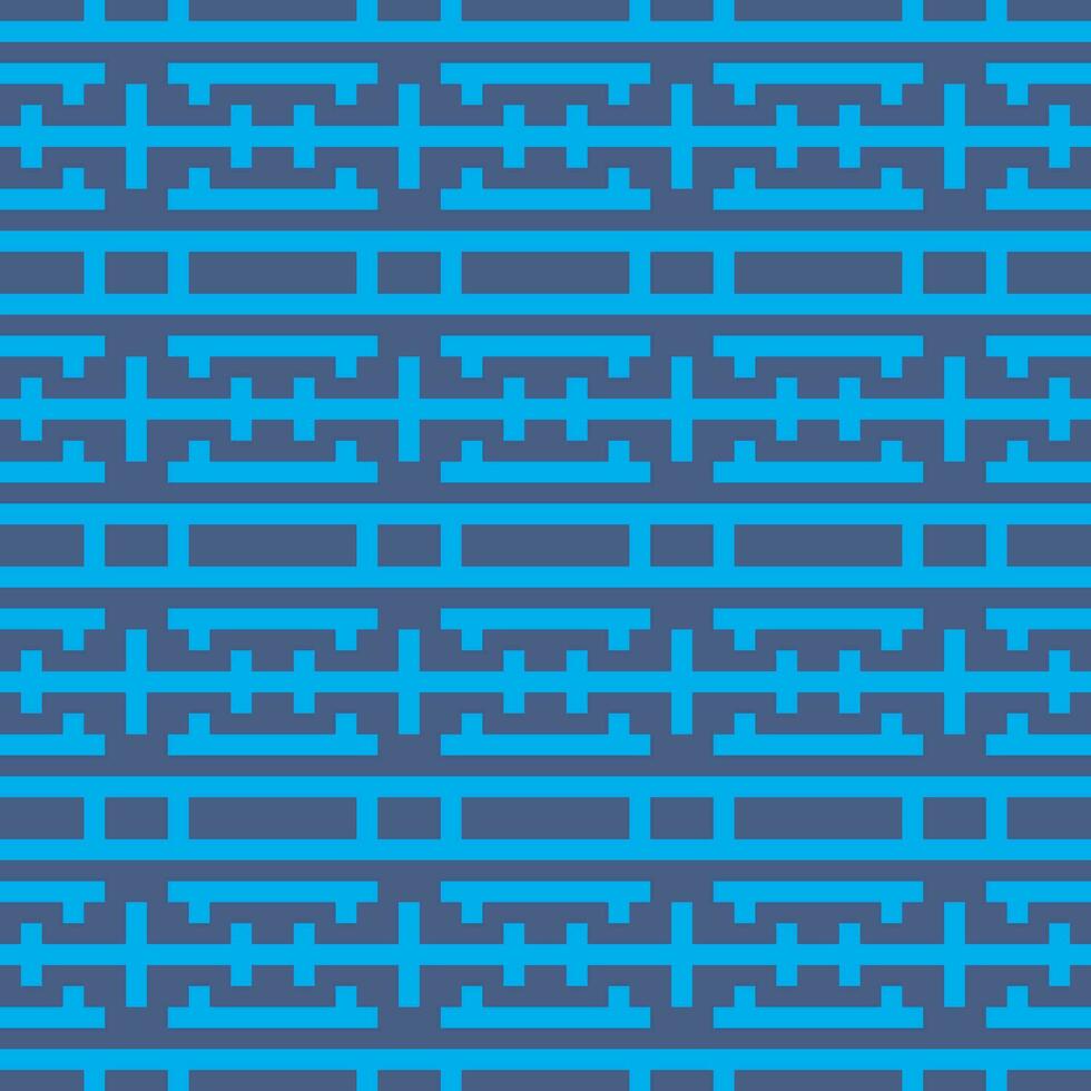 a blue and black pattern with squares vector
