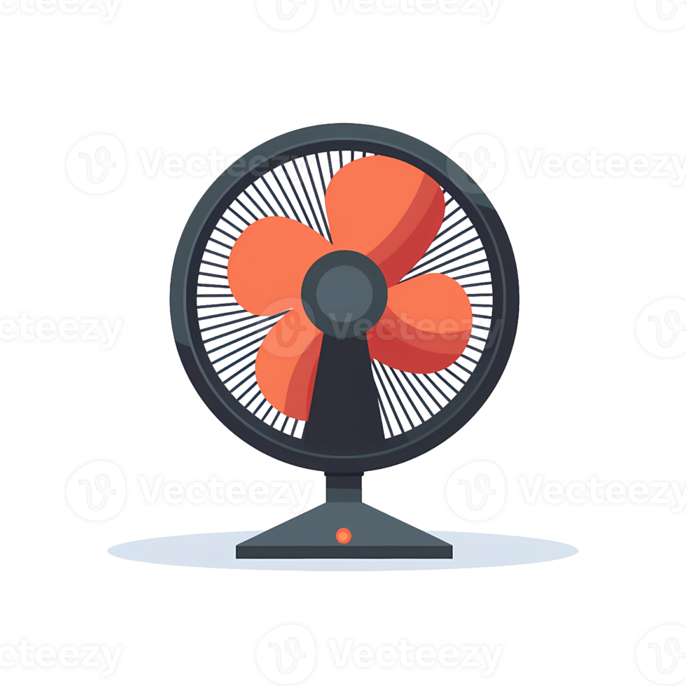 Ai generated fan icon on a transparent background png