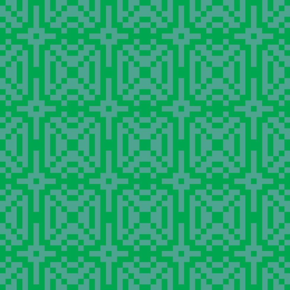 a green and white pattern with squares vector