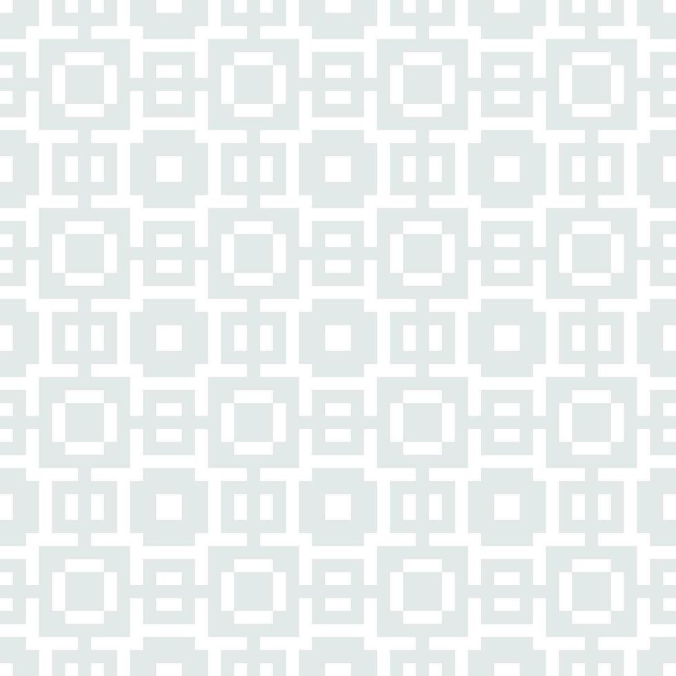 a white and gray patterned background with squares vector