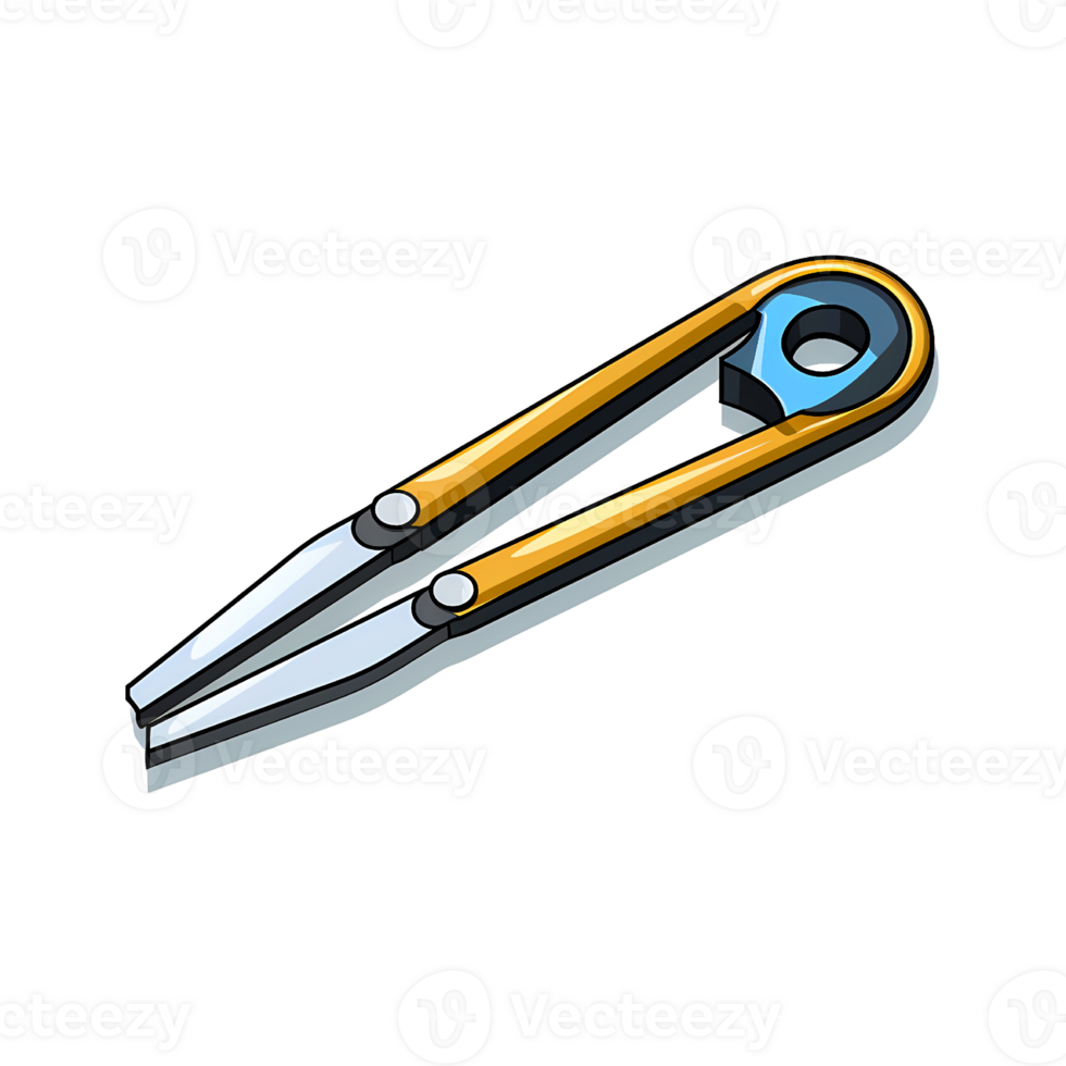 Ai generated pair of pliers on a transparent background png