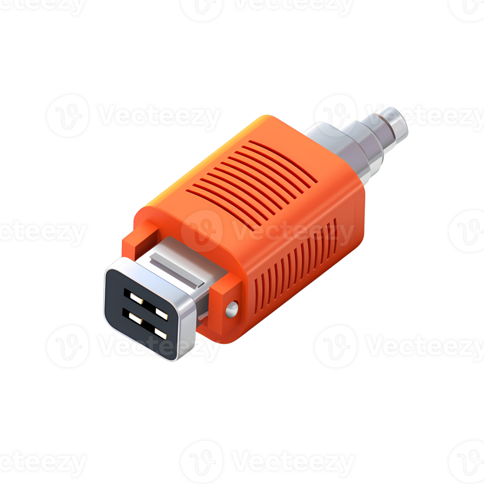Ai generated connector on a transparent background png