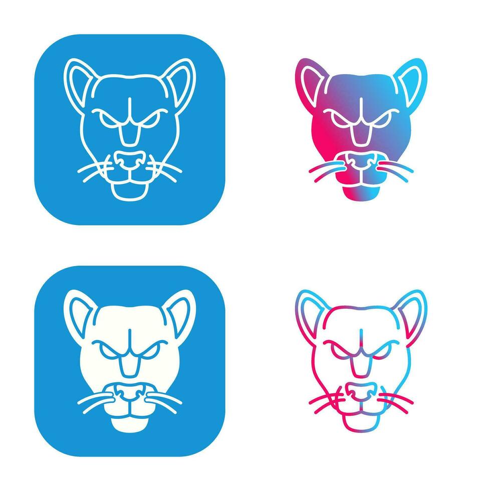 Black Panther Vector Icon