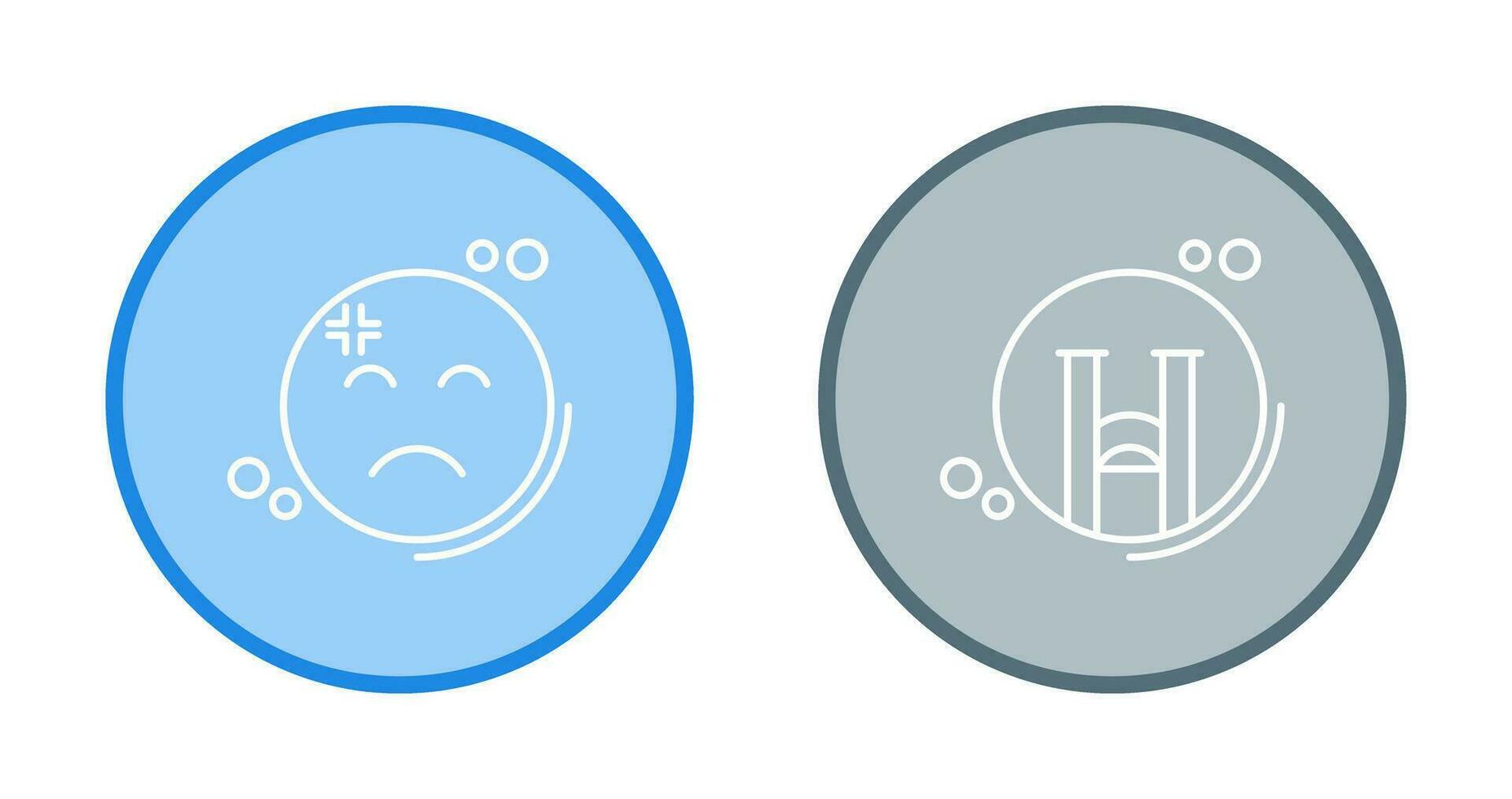 Dissapointment and Crying Icon vector