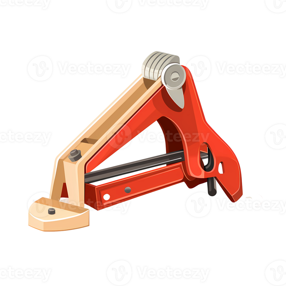 Ai generated tool for cutting and drilling on a transparent background png