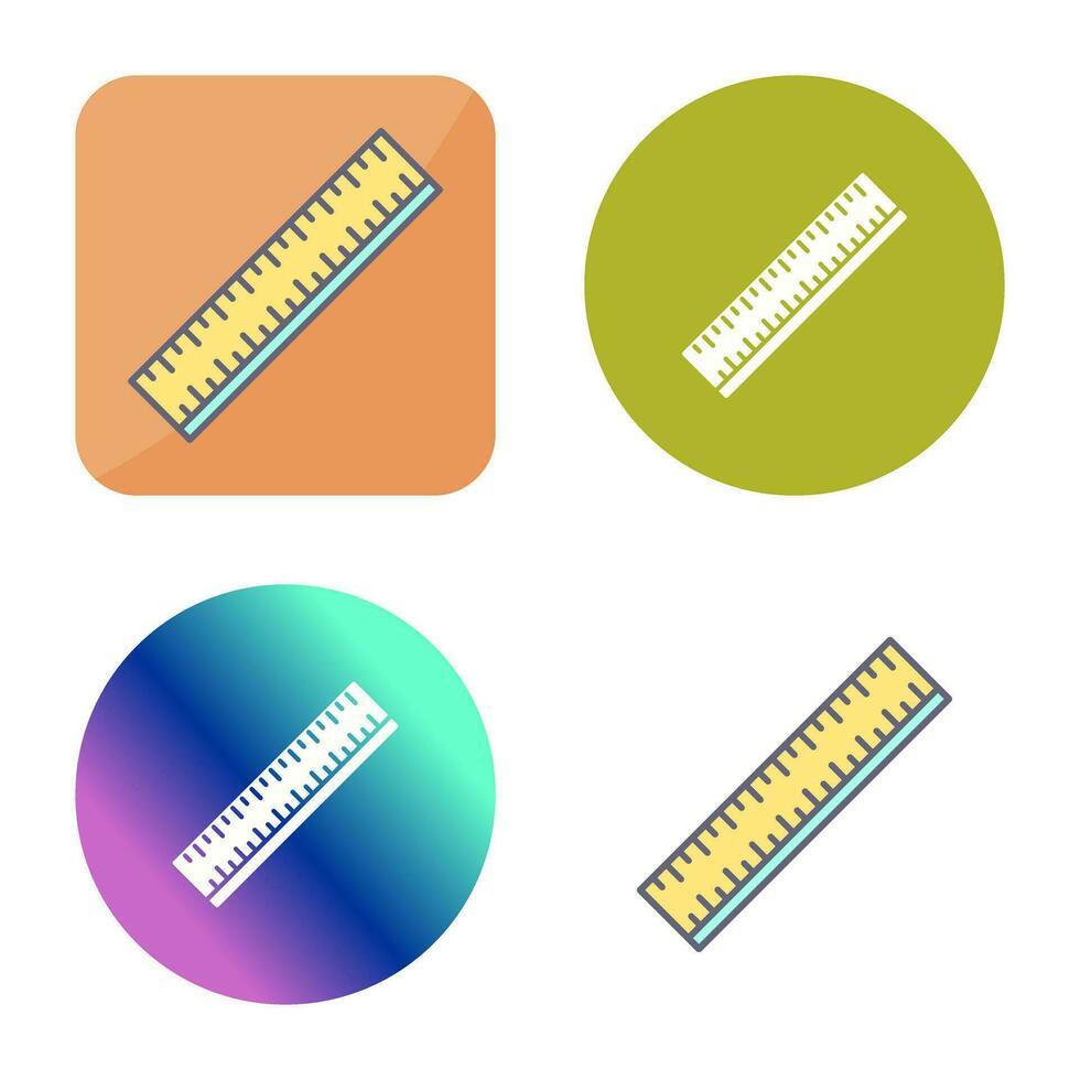 Ruler Vector Icon