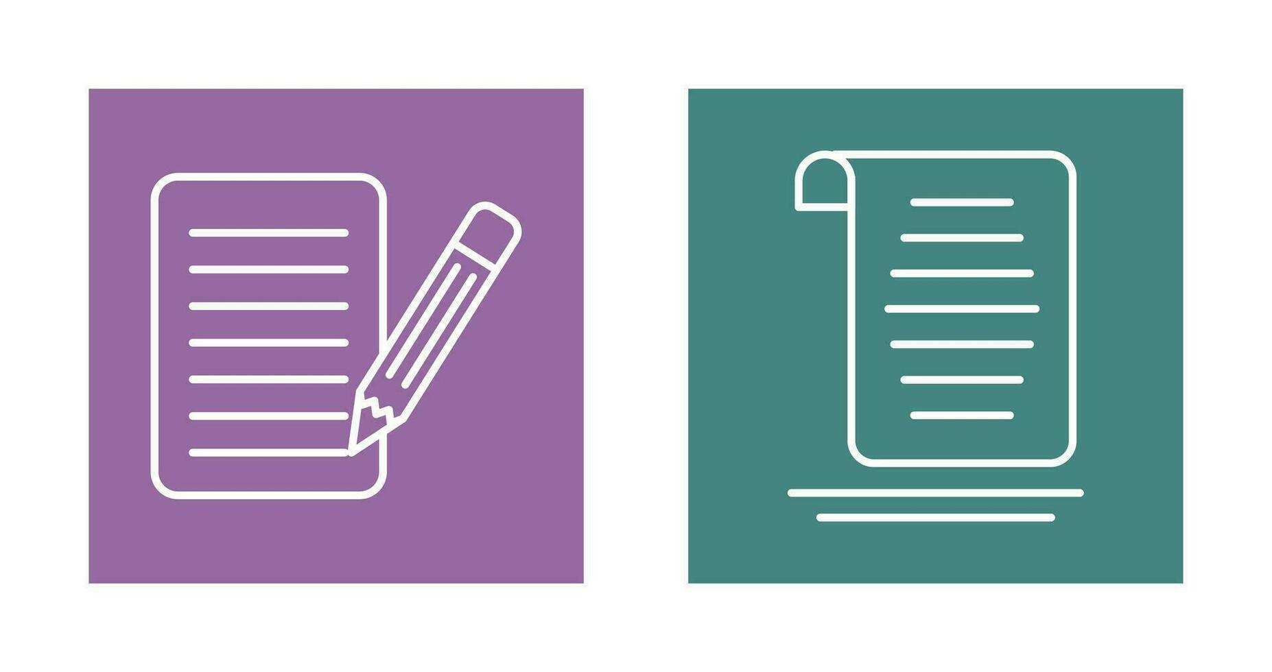 checklist and document  Icon vector
