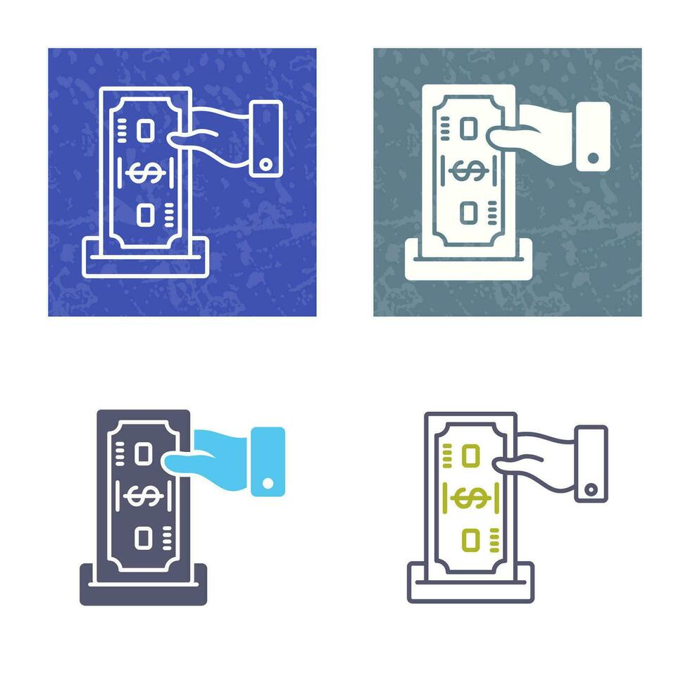 Deposit Vector Icon