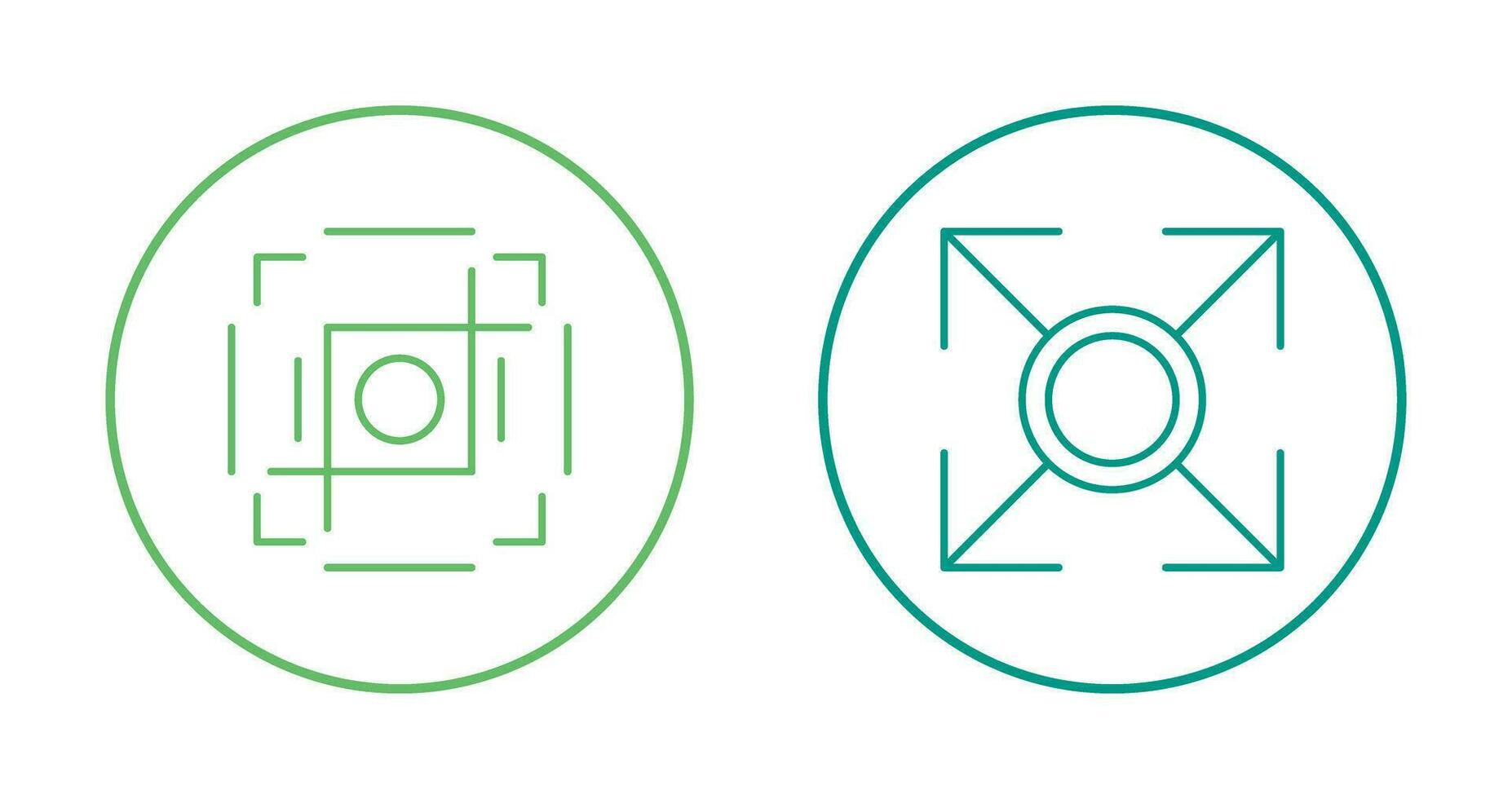 crop and expand Icon vector