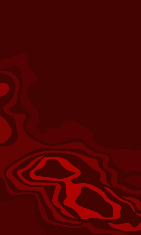 Aesthetic abstract art with a combination of shapes and red colors. Suitable for background and poster vector