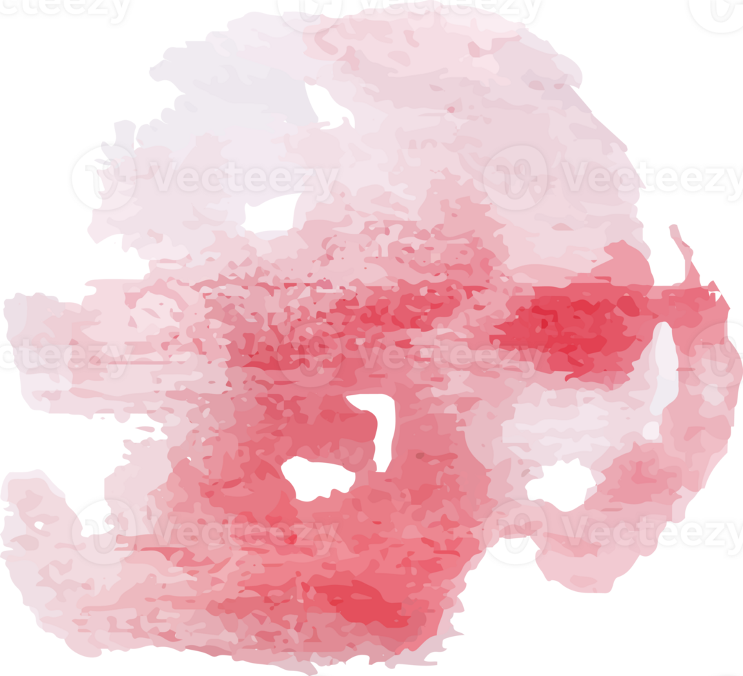 round watercolor paint png