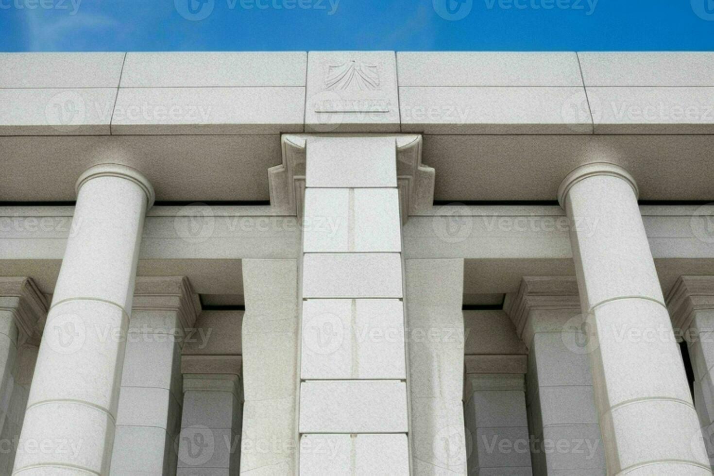 landmark architectural detail of a monument building. background. AI Generative Pro Photo