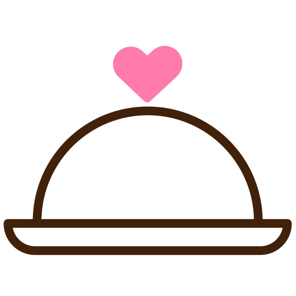 Wedding and love dinner icon png