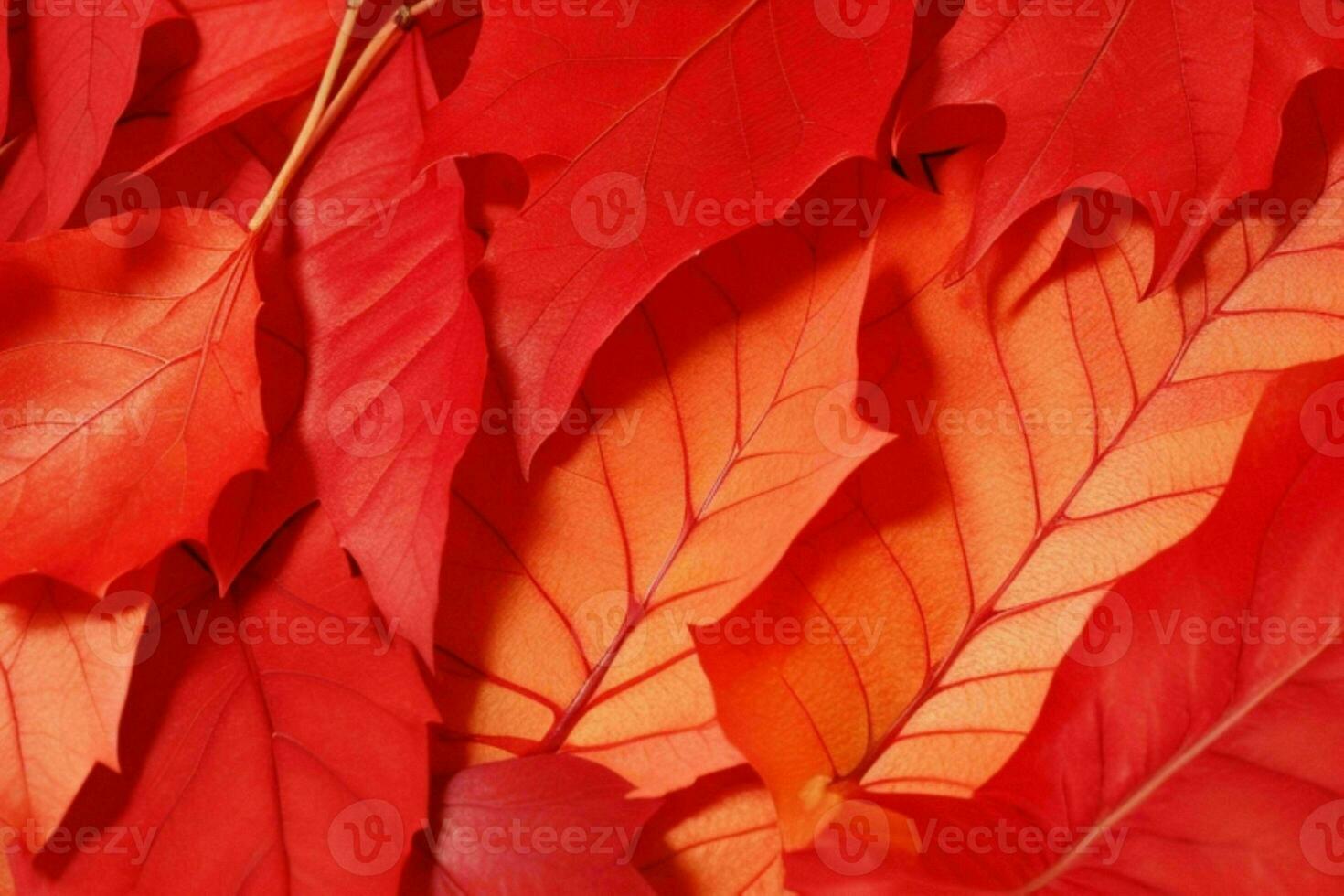 Autumn background with colored leaves. AI Generative Pro Photo
