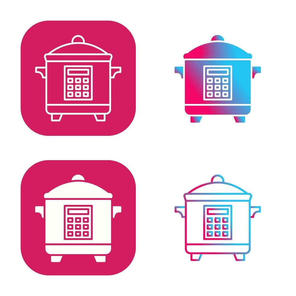 Cooker Vector Icon