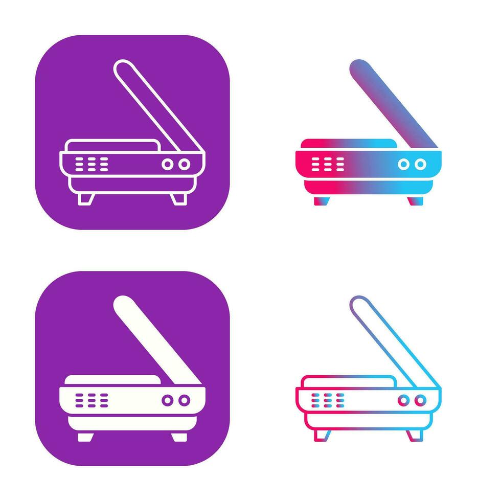 Scanner Vector Icon