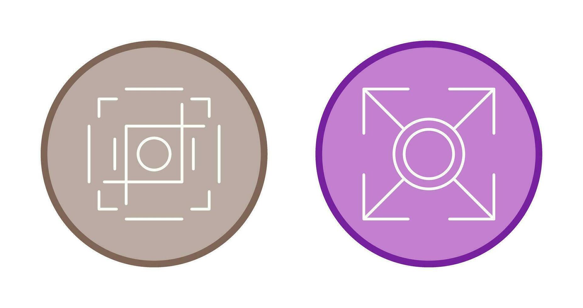 crop and expand Icon vector