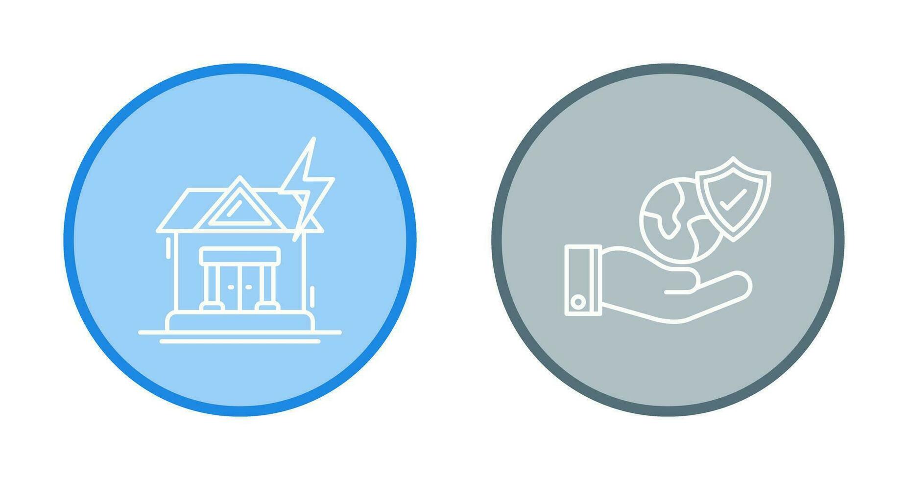 Natural Disaster and Travel Icon vector