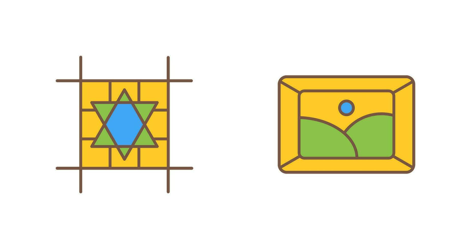 Logo Design and frame Icon vector