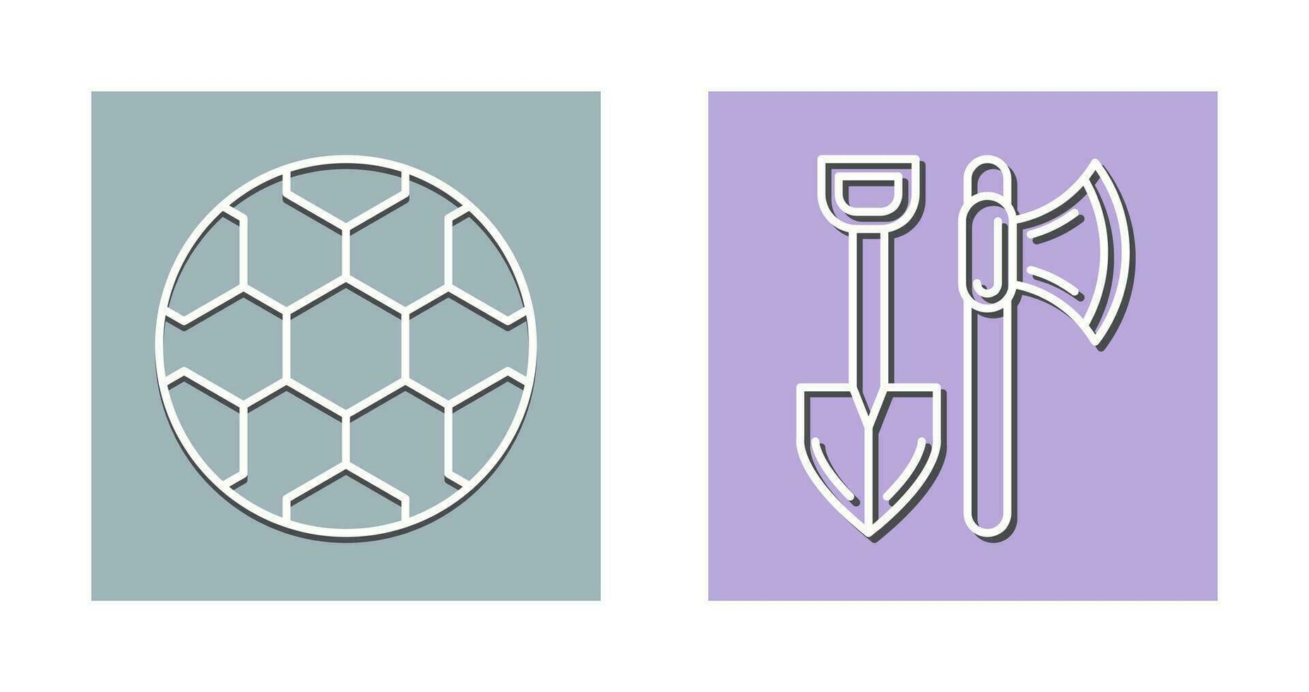 Soccer and Tools Icon vector