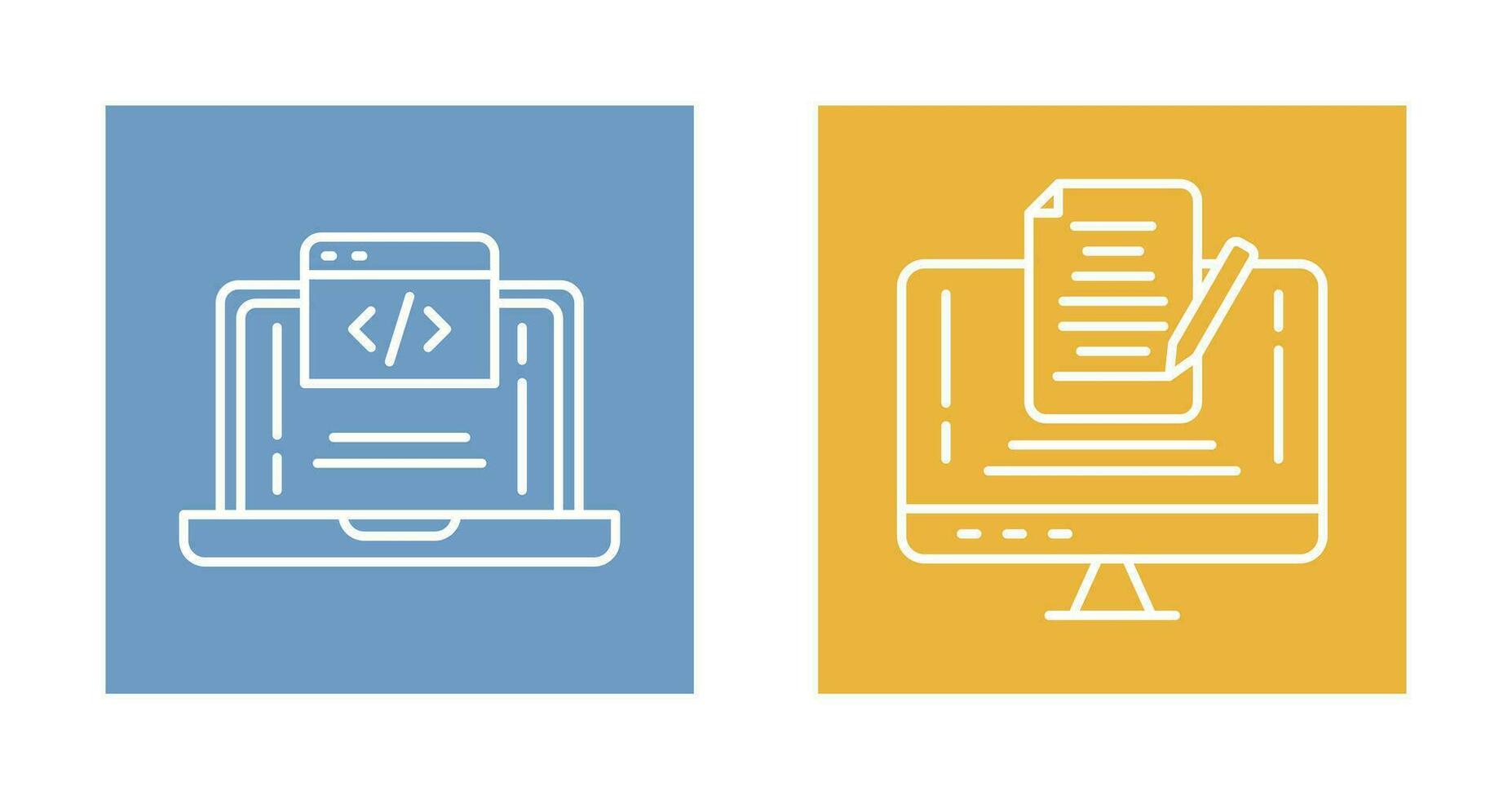 Coding and Note Icon 33213453 Vector Art at Vecteezy