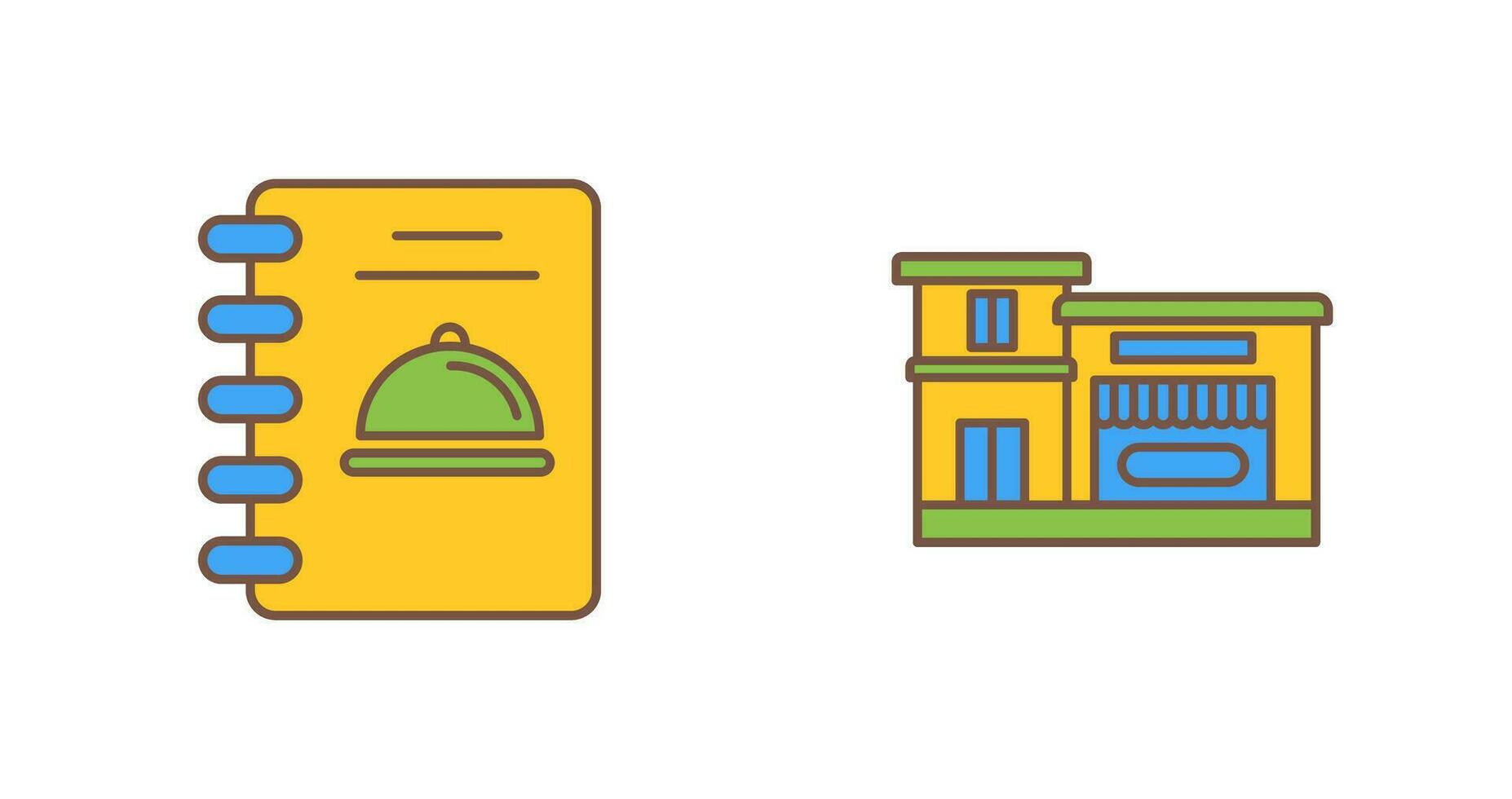 Menu and Restaurant Icon vector