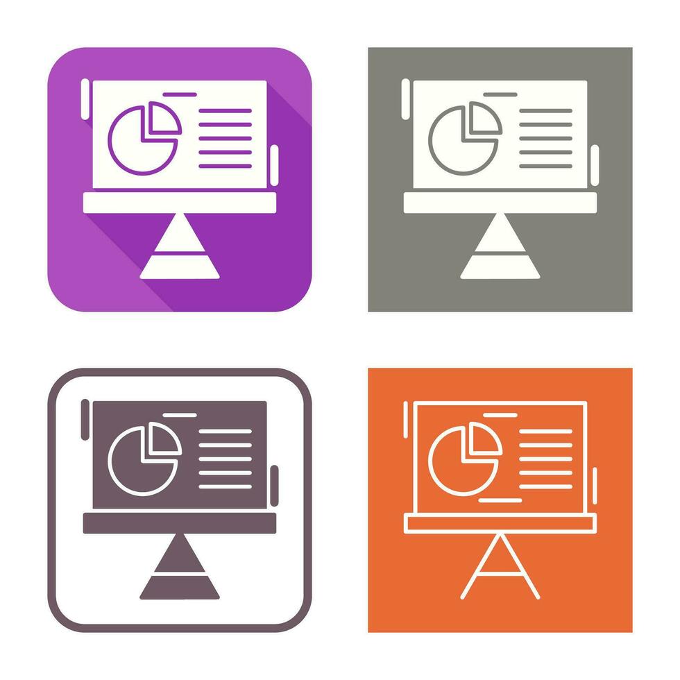 Pie Chart Vector Icon