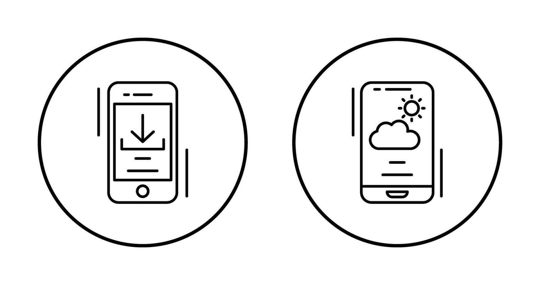 Download and Technology Icon vector