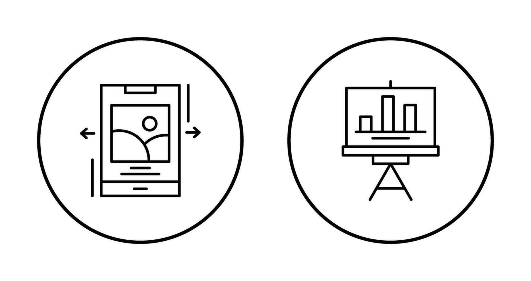 Swipe and Finance Icon vector