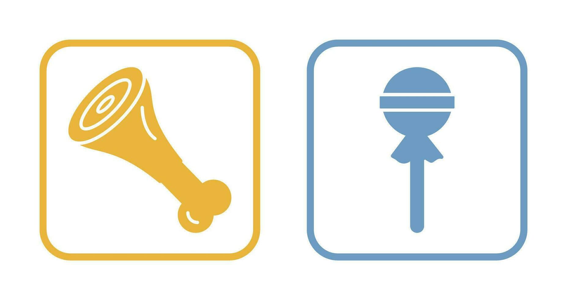 Meat and Candy Icon vector