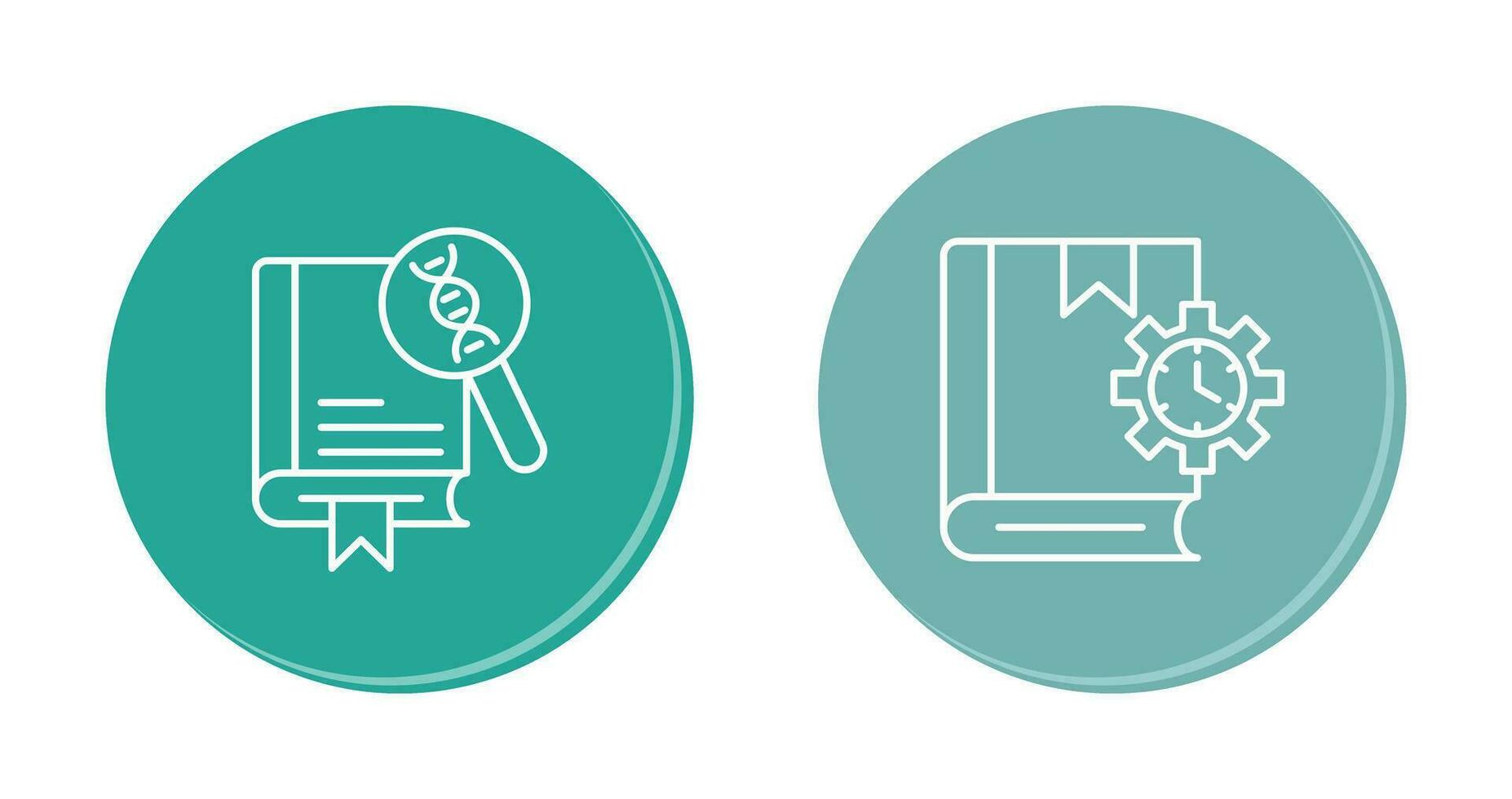 Genetics and Duration Icon vector