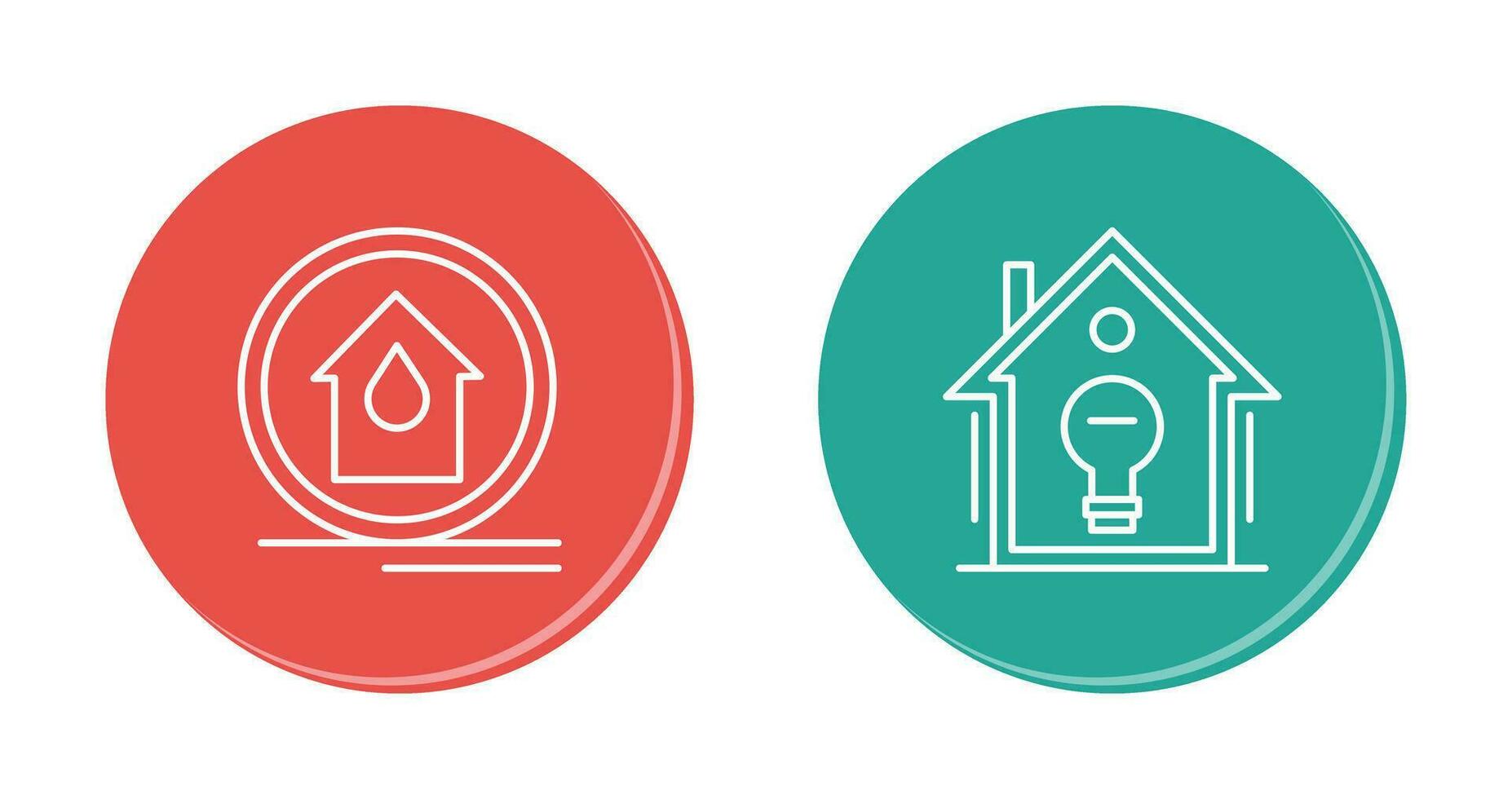 Fire Alarm and Home Automation Icon vector