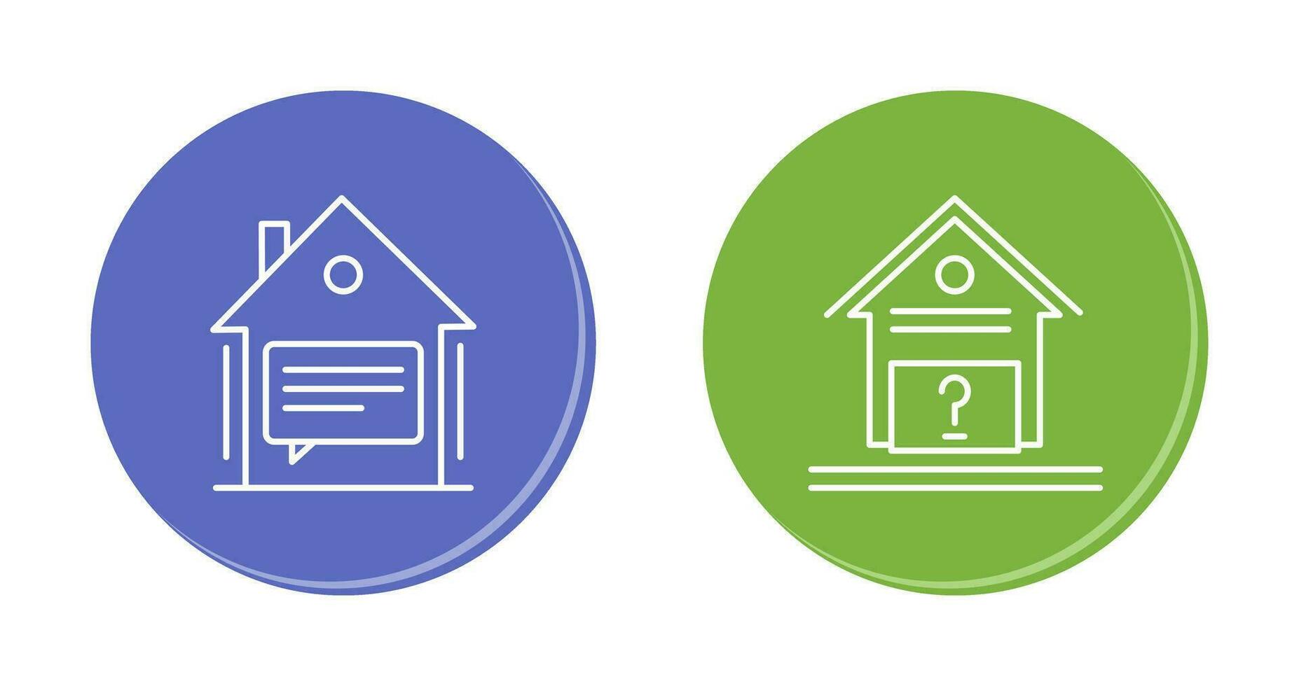 Message and Unknown Icon vector