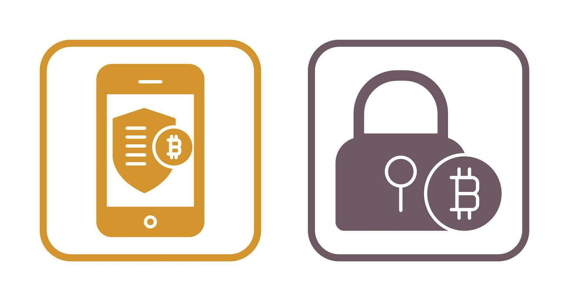 Shield and Lock Icon vector