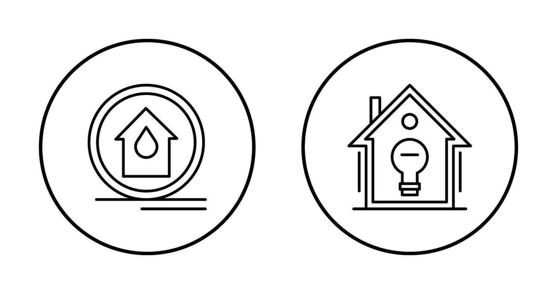 Fire Alarm and Home Automation Icon vector