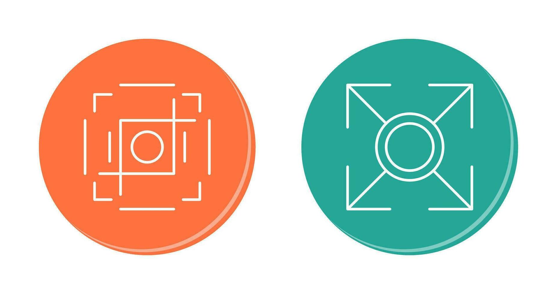 crop and expand Icon vector