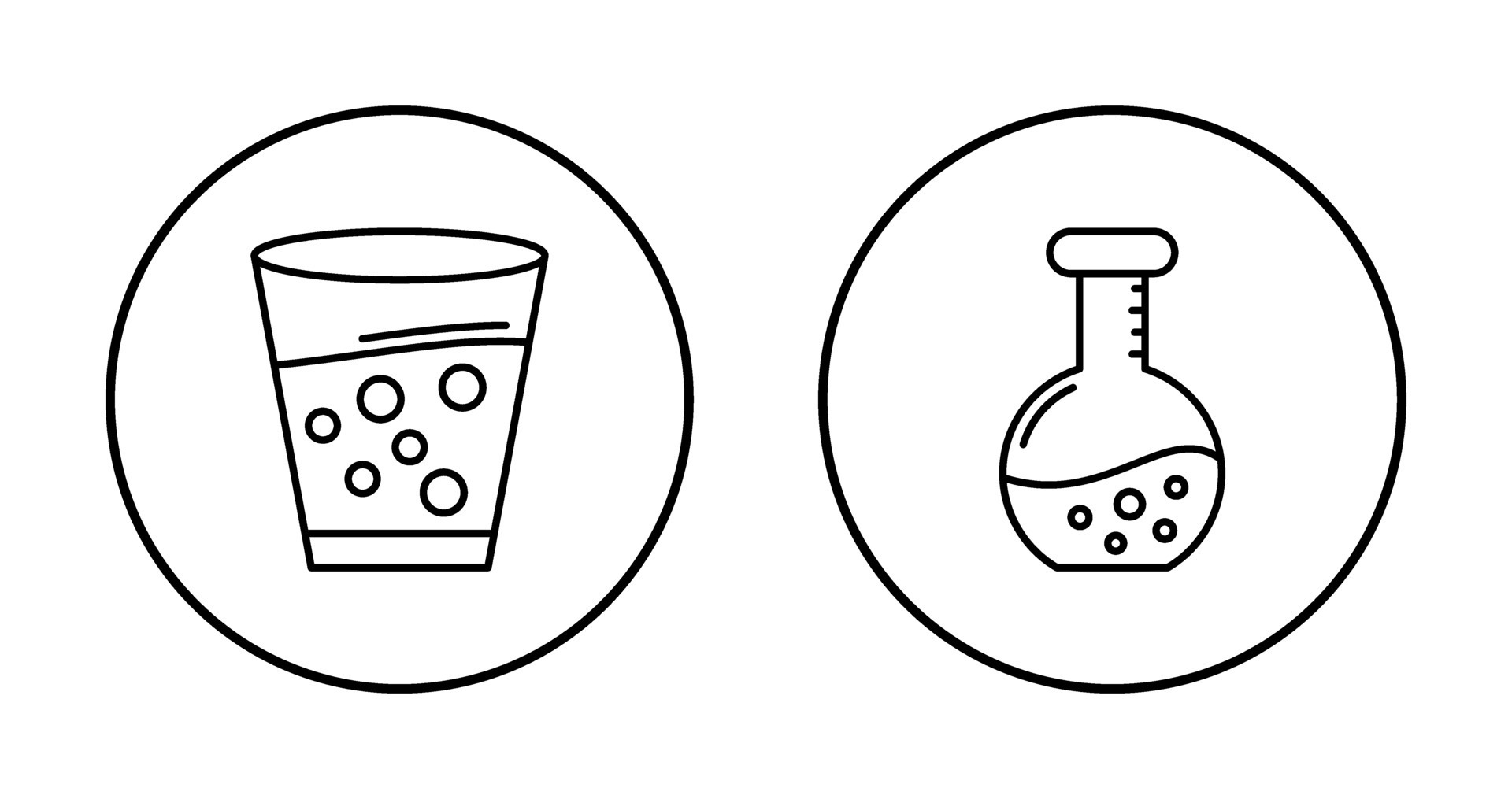 Antacid and Flask Icon 33215085 Vector Art at Vecteezy